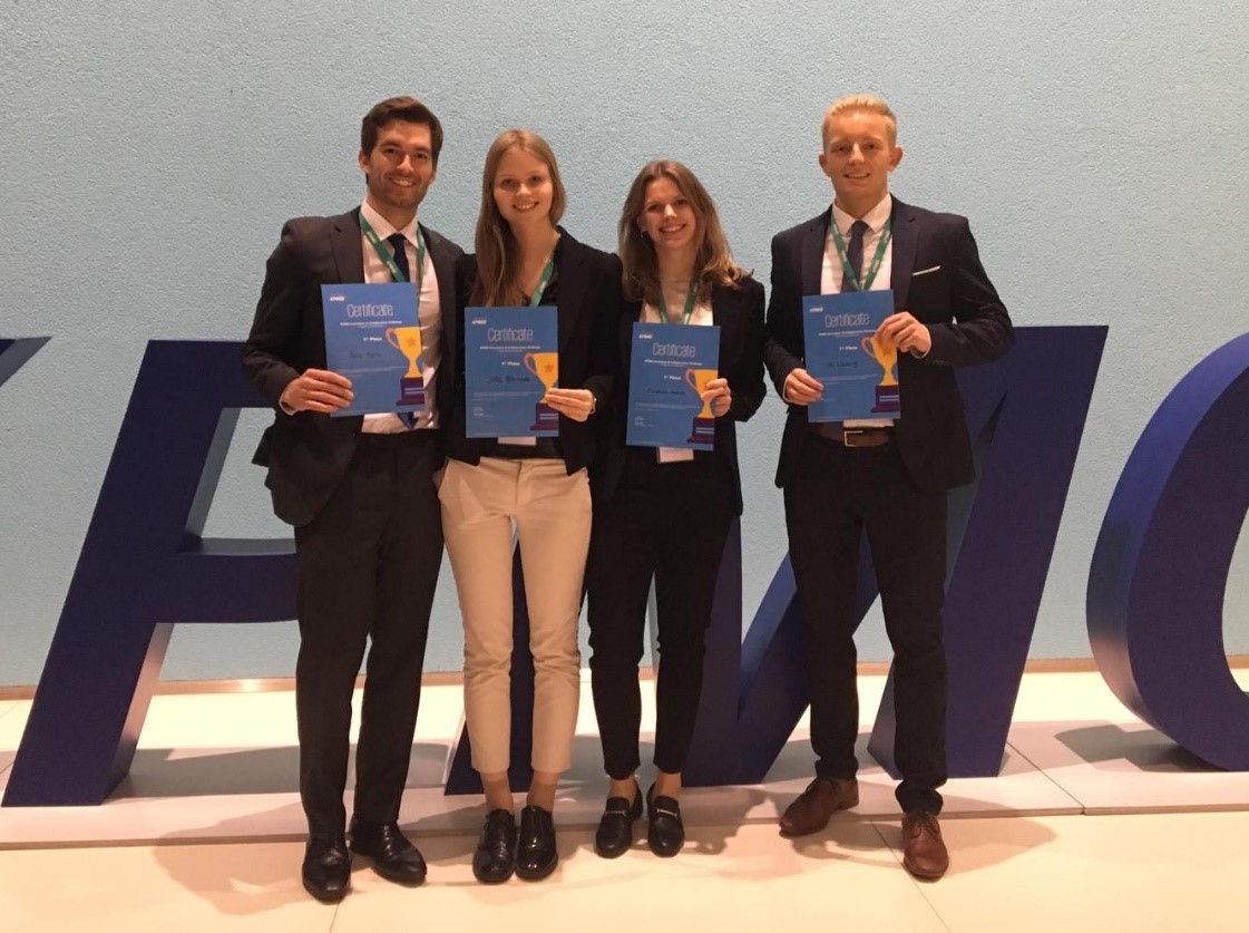 Münsteraner Team überzeugt im Deutschlandfinale der KPMG Innovation