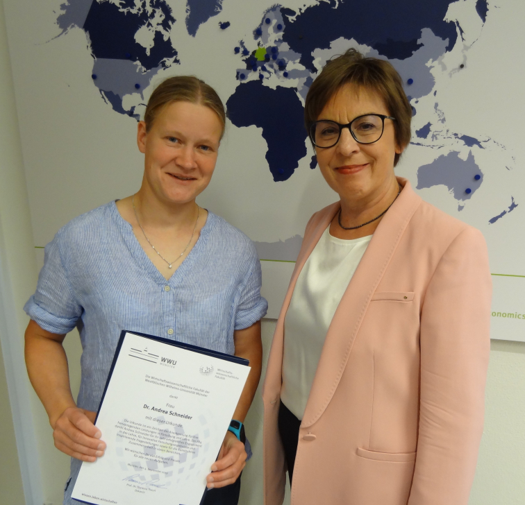 Andrea Schneider Wechselt Nach Schweden Wirtschaftswissenschaftliche Fakultat