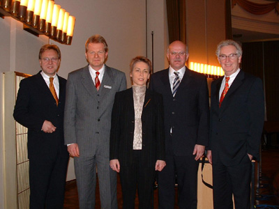 Bernd Rolfes, Josef Köckerling, Theresia Theurl, Rainer Lechtenfeld, Walter Weinkauf