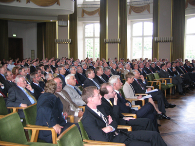 Plenum im Schloss der Westfälischen-Wilhelms Universität