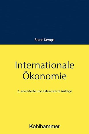 Lehrbuch Internationale Ökonomie