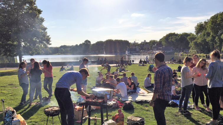 Semesterausklang am Aasee